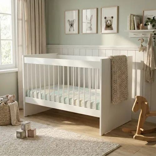 Cuna Colecho Nordica Convertible 5en1 Con Colchon